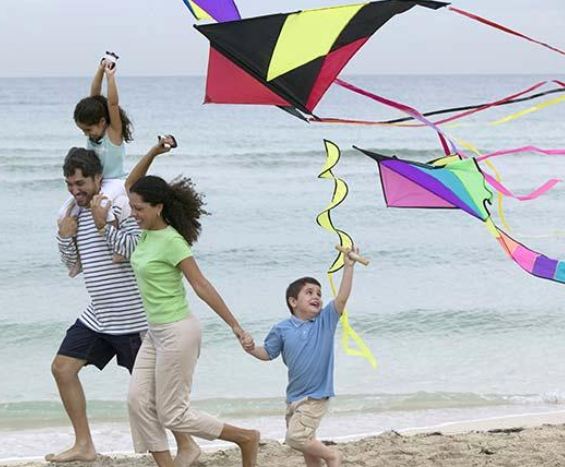 family-flying-kite